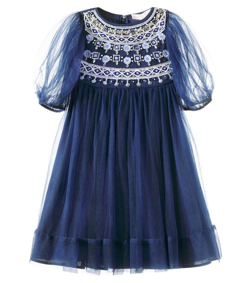 Starlight Serenade embellished tulle dress