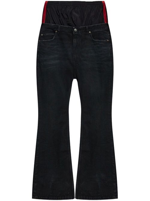 Layered jeans - Black