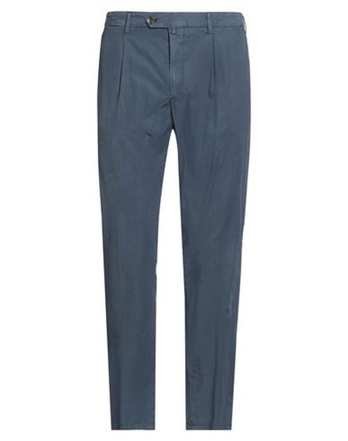 Man Pants Navy Size 36 Lyocell, Cotton