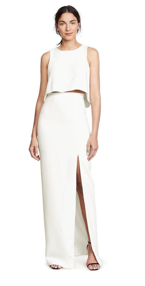 Kacie 2 Piece Maxi Dress Porcelain