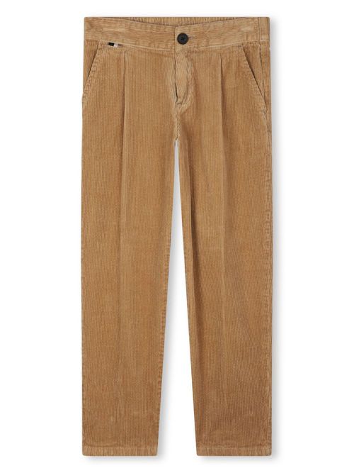 Corduroy cotton trousers - Neutrals