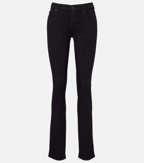 Kimmie Straight mid-rise slim jeans