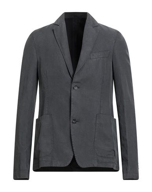 Officine Générale Man Blazer Grey Size 36 Lyocell, Linen, Cotton