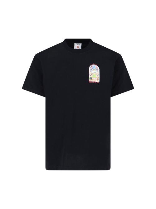 Tennis Landscape Organic Cotton T-Shirt