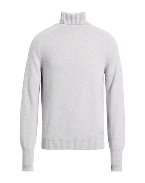 Man Turtleneck Light grey Size 38 Cashmere