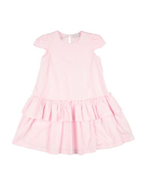 Abito Con Gala Popeline T Kid Girl Kids' dress Pink Size 10 Cotton