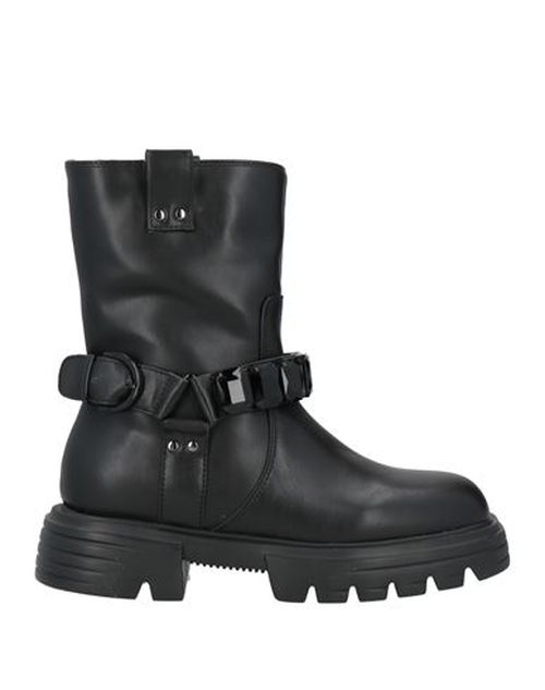 Woman Ankle boots Black Size 7 Leather