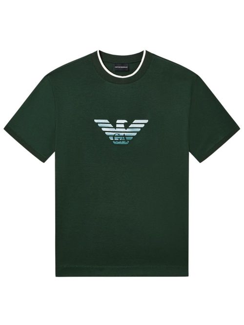 Green Crew Neck T-Shirt