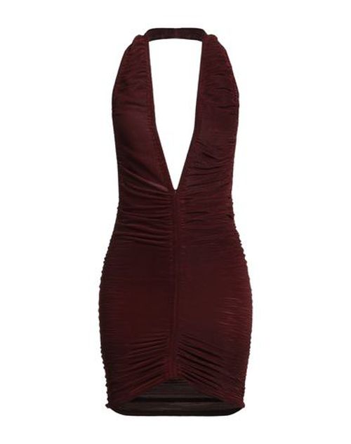 Woman Mini dress Burgundy Size 4 Polyester