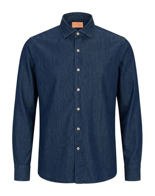 Man Denim shirt Blue Size 16 Cotton