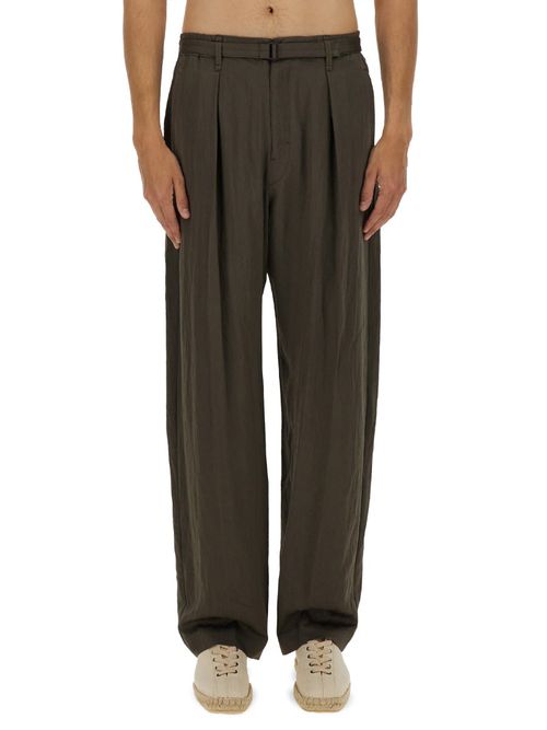 Relaxed Pants with Belt - Size 48 IT