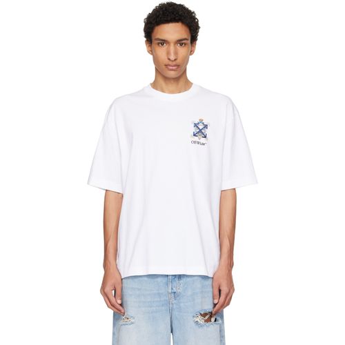 White Jewel Arrow Skate T-shirt