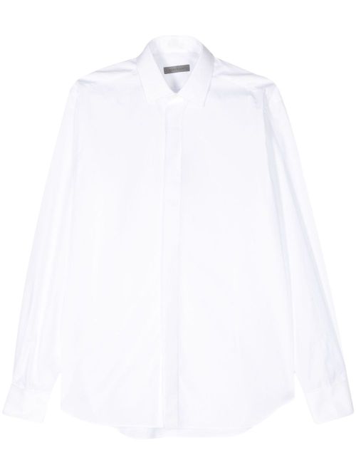 Cotton poplin shirt - White