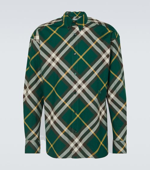 Check cotton shirt