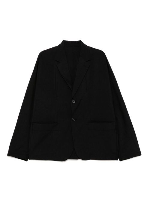 Crease oriental blazer - Black