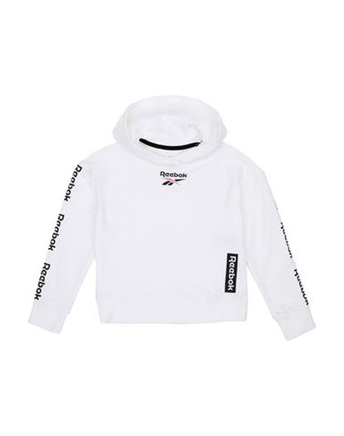 Kid Girl Sweatshirt White Size 9 Cotton, Polyester, Elastane