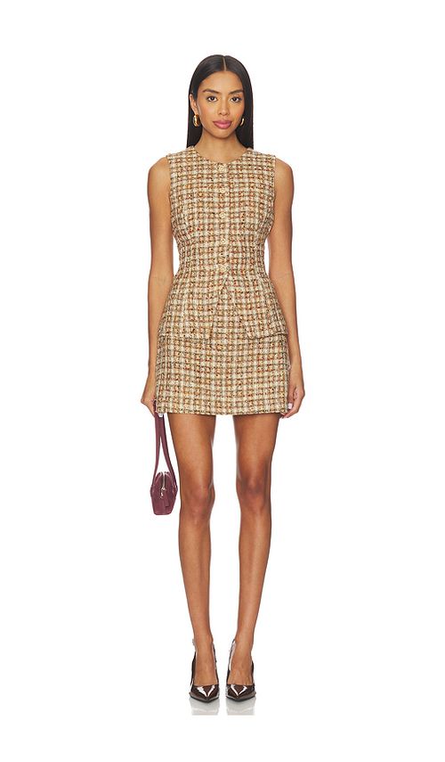 ASTR the Label Dilone Dress in Tan. XS. Also in L, M