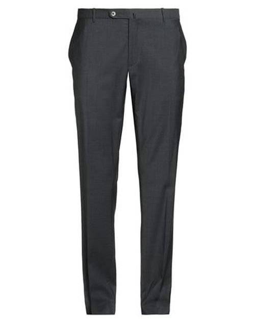 Man Pants Charcoal Size 42 Wool, Elastane