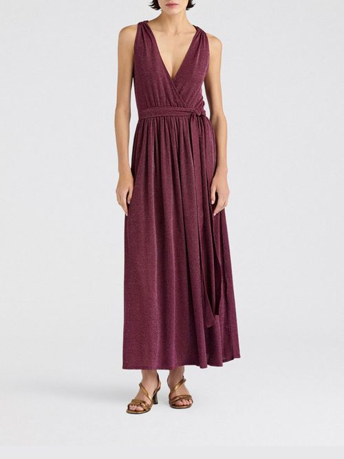 MOMONÌ Dress Woman color Violet