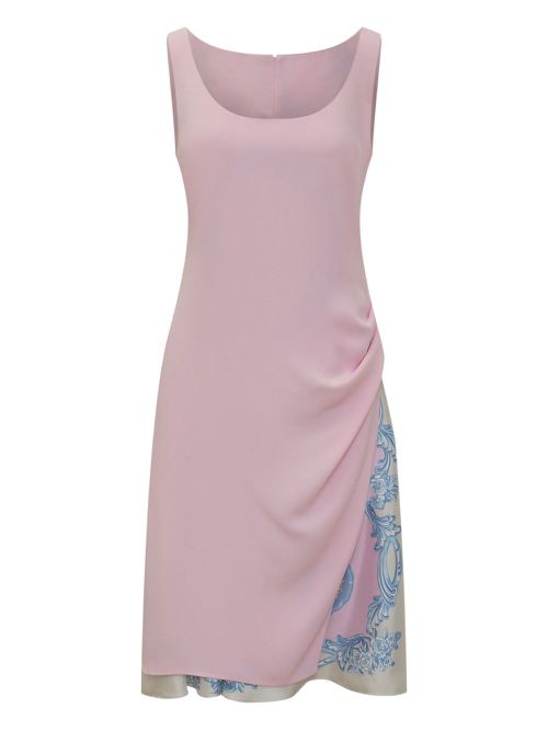 Versace draped mini dress - Pink