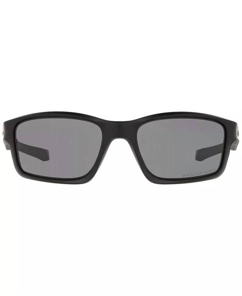 Chainlink Sunglasses In Matte Black Grey Polarized