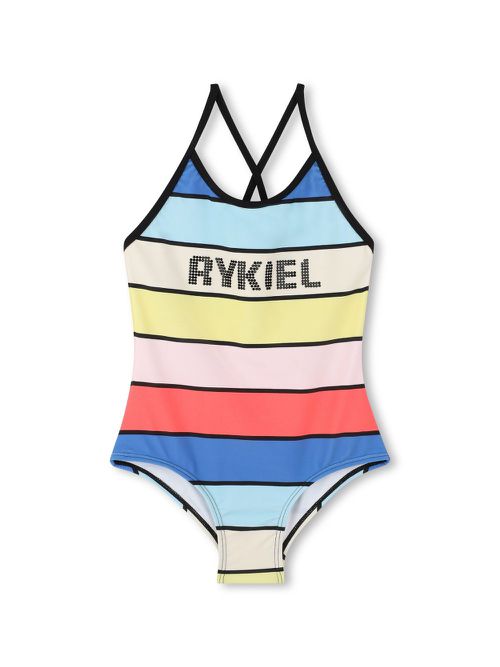 Logo-embellished swimsuit - Blue
