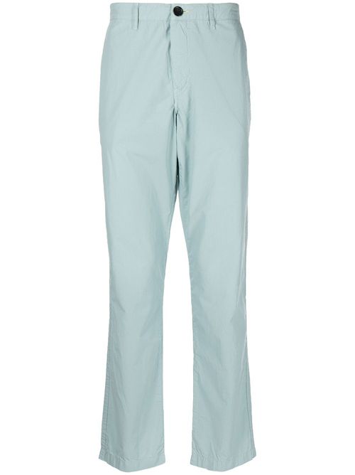 Four-pocket cotton chinos - Blue