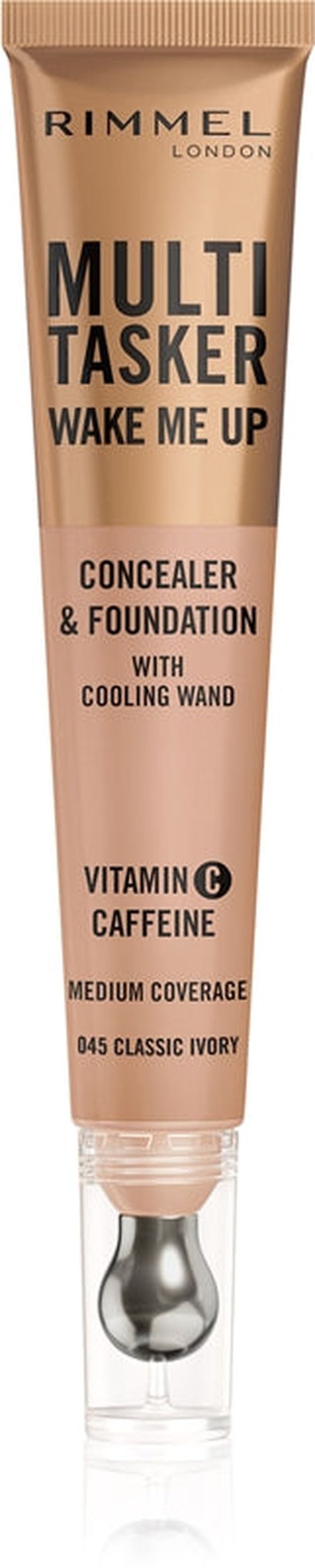 Rimmel Multi Tasker Wake Me Up Concealer & Foundation - Concealer 045 Classic Ivory