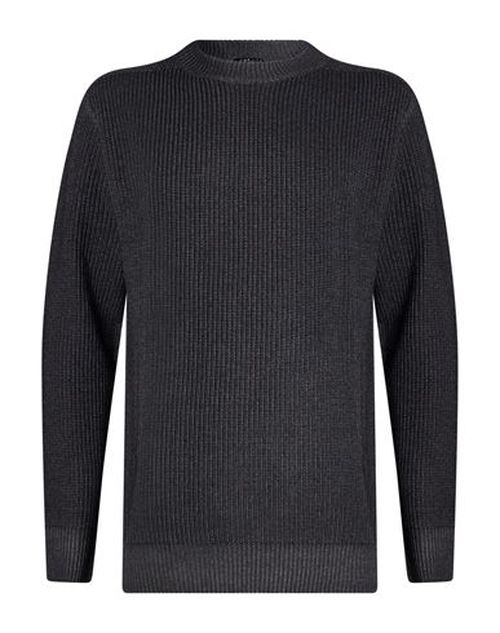 Man Sweater Charcoal Size XXL Merino Wool
