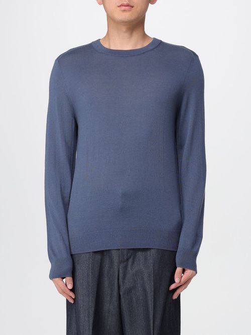 Sweater Men color Gnawed Blue