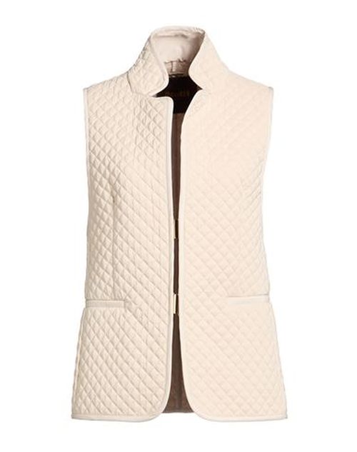 Woman Vest Cream Size 4 Polyamide, Polyester, Polyurethane