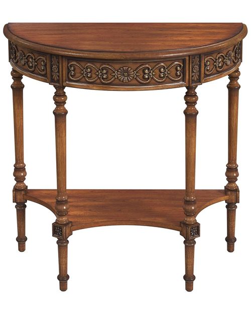 Specialty Company Danelle Demilune Console Table