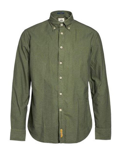 B. d.baggies Man Shirt Military green Size L Cotton