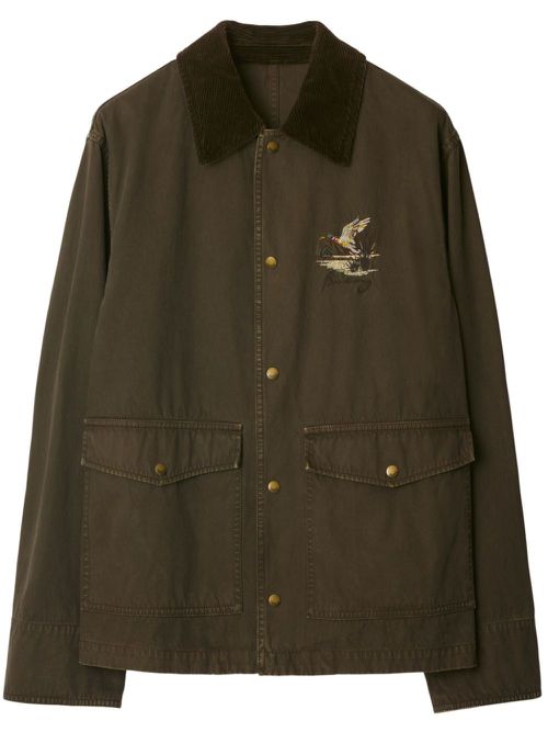 Cotton field jacket - Green