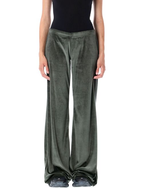 Khaki Low-waist Sweatpants