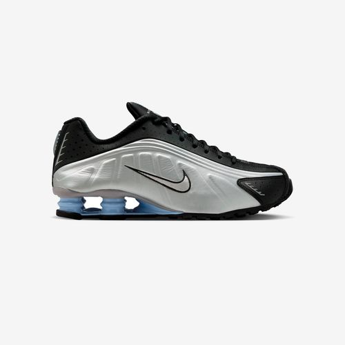 Nike Shox R4 - METALLIC SILVER/METALLIC SILVER-BLACK - unisex