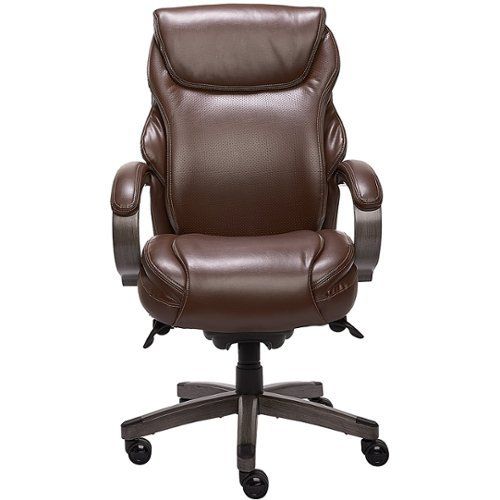 Premium Hyland Executive Office Chair - Gray/Brown
