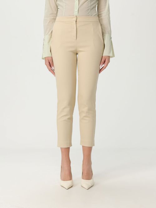 Pants Woman color Beige