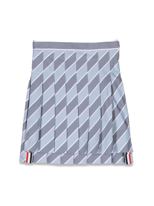 Children'S Seersucker Pleated Mini Skirt