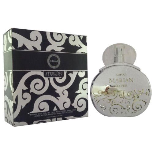 Marjan Silver Eau De Parfum Men's Cologne 3.4 Oz