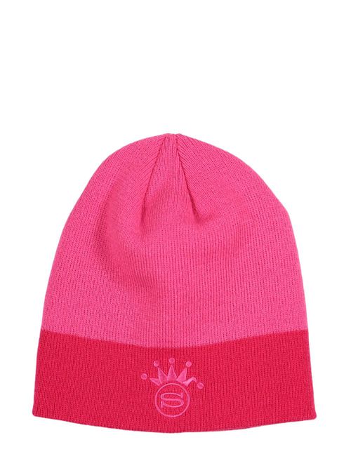 Logo-embroidered beanie - Pink
