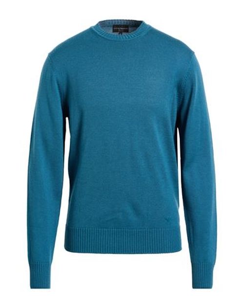 Man Sweater Deep teal Size S Virgin Wool