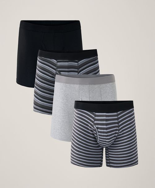Men's Deep Sea Stripes Everyday Boxer Brief 4-Pack