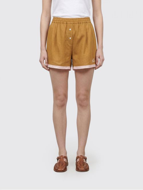 Shorts Woman color Yellow