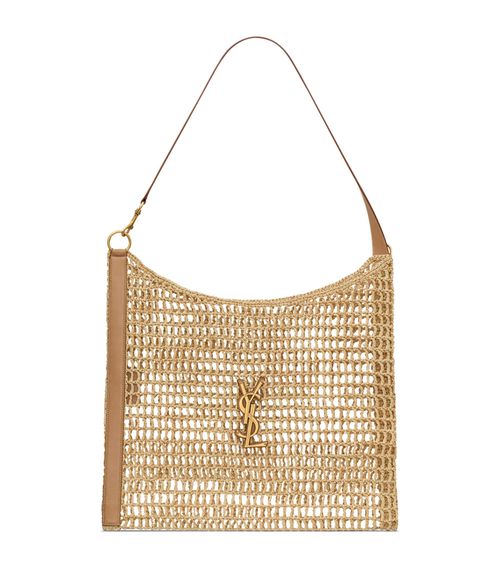 Raffia Oxalis Crochet Shoulder Bag