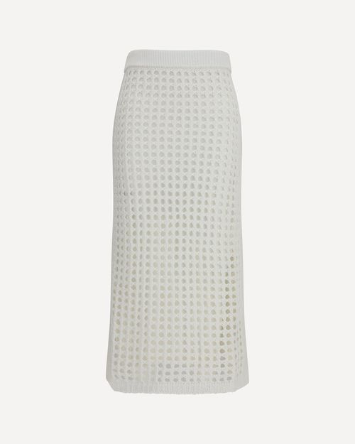 Cotton mesh Skirt Female L