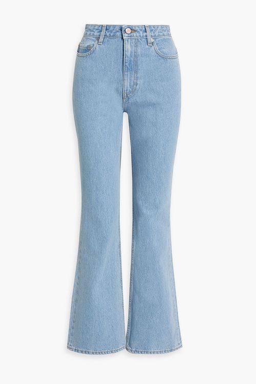 Betzy high-rise flared jeans - Blue - 24W/ 34L
