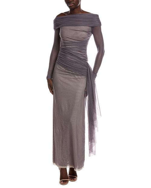The 'Nexus' Mesh Ls Dress