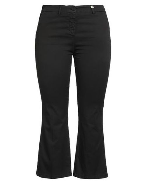 Woman Pants Black Size 10 Lyocell, Cotton, Elastane