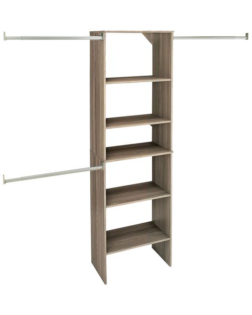 ClosetMaid Suitesymphony Starter Closet 25-Inch Wide Tower Kit
